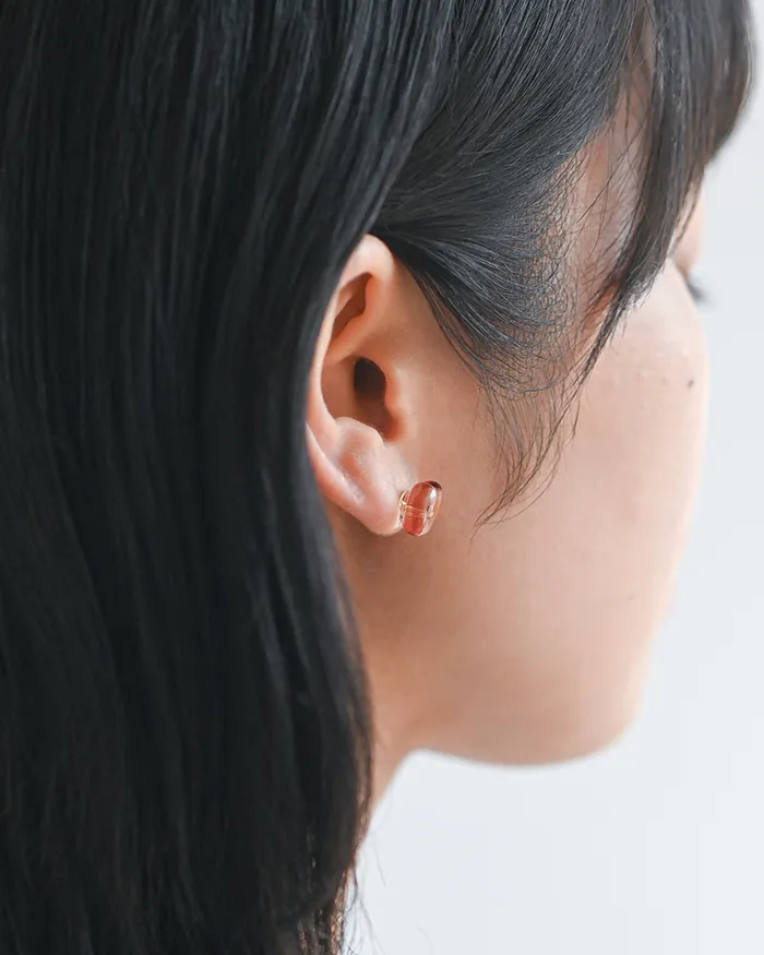 ピアス リンゴ3